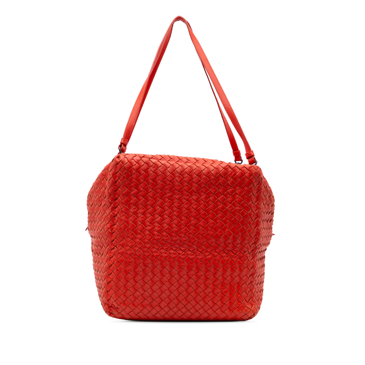 Nappa Intrecciato Cube Shoulder Bag