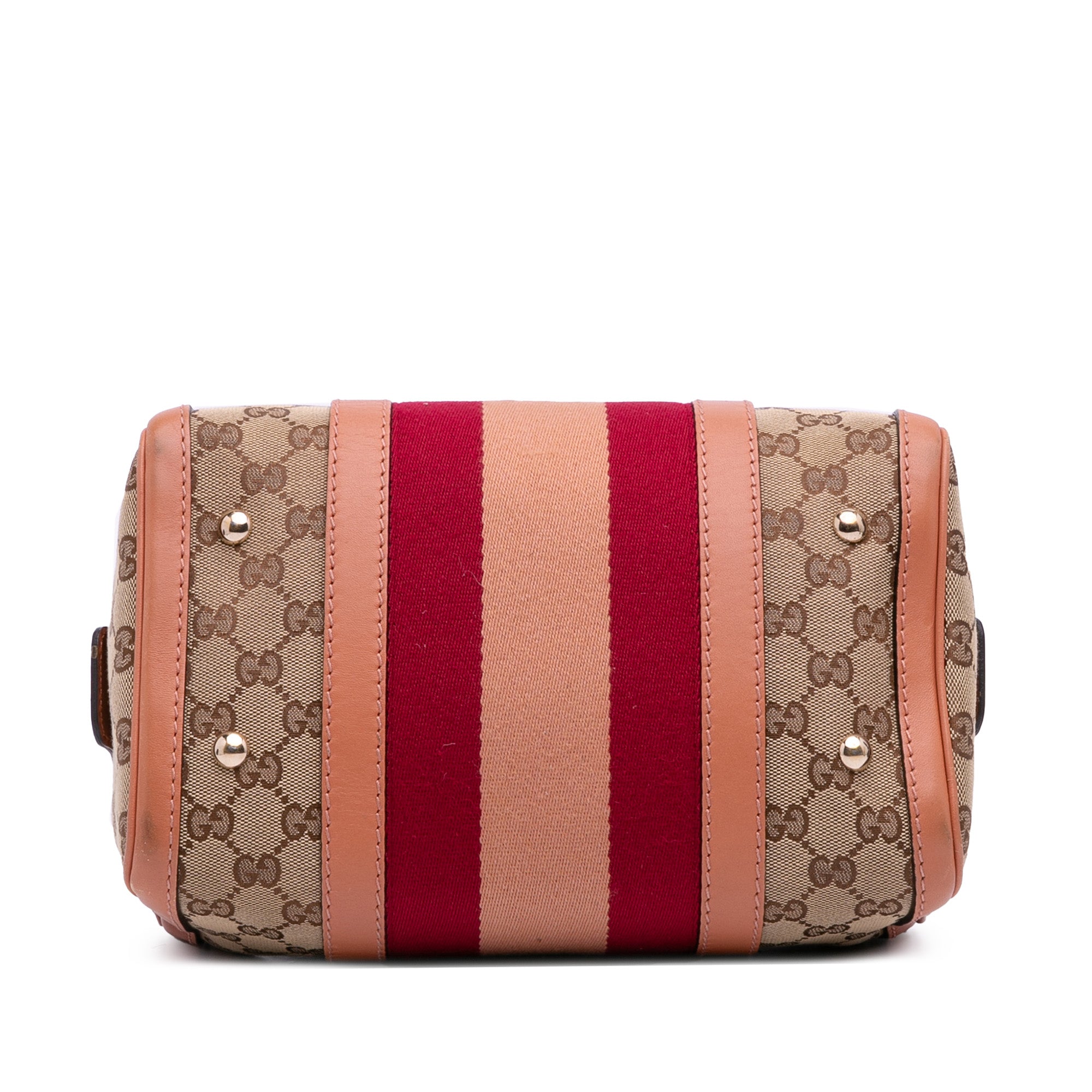 Small GG Canvas Web Joy Boston Bag
