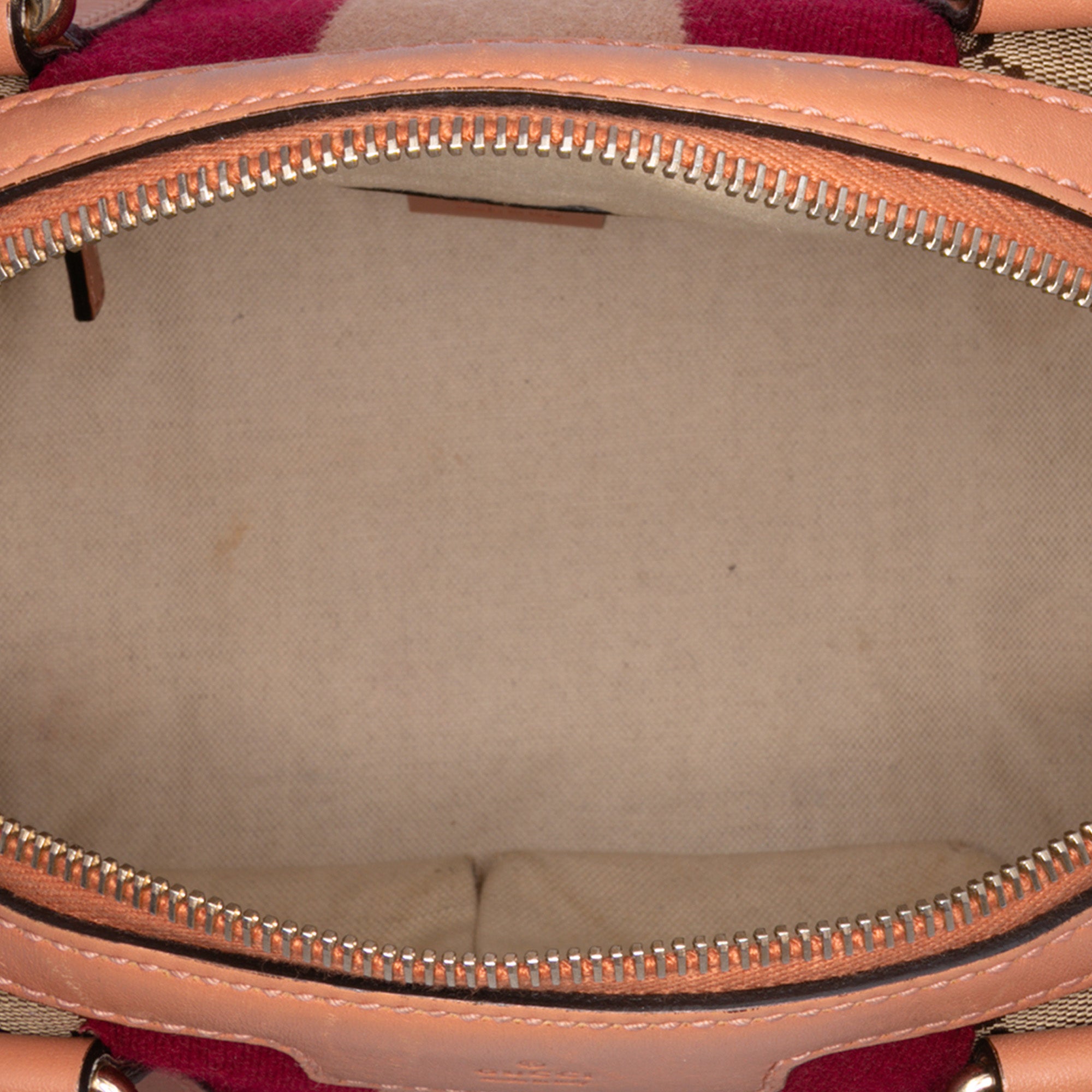 Small GG Canvas Web Joy Boston Bag