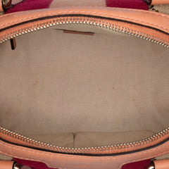 Small GG Canvas Web Joy Boston Bag