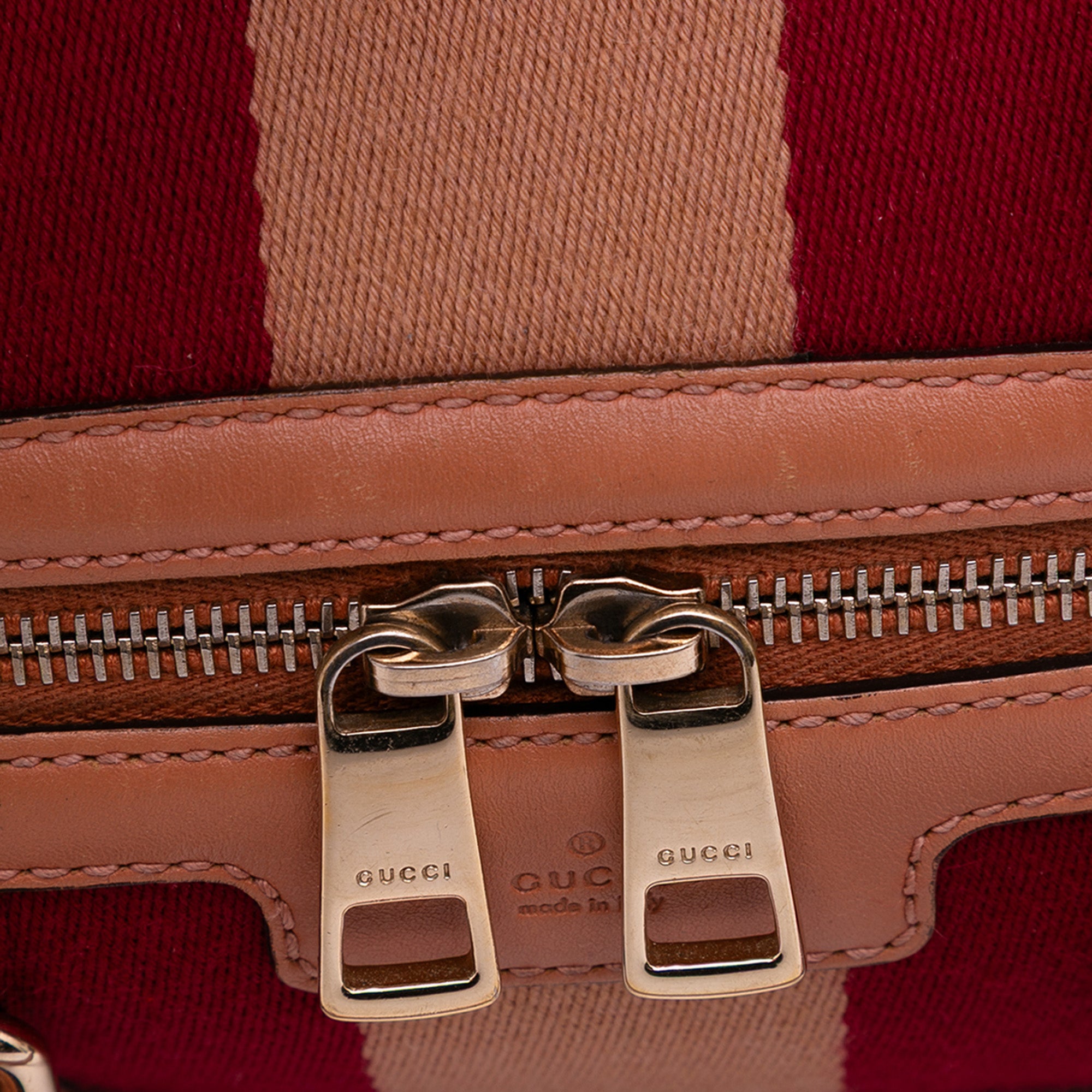 Small GG Canvas Web Joy Boston Bag