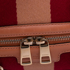 Small GG Canvas Web Joy Boston Bag