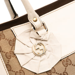 GG Canvas Trophy Tote