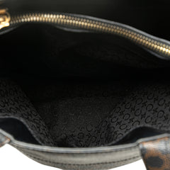 Macadam Coated Canvas Handbag