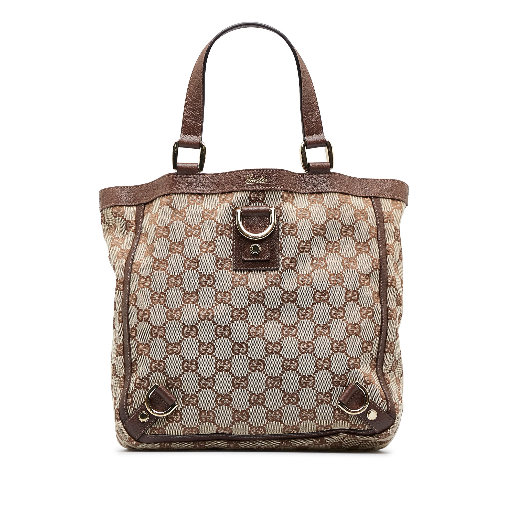 GG Canvas Abbey D Ring Tote_0