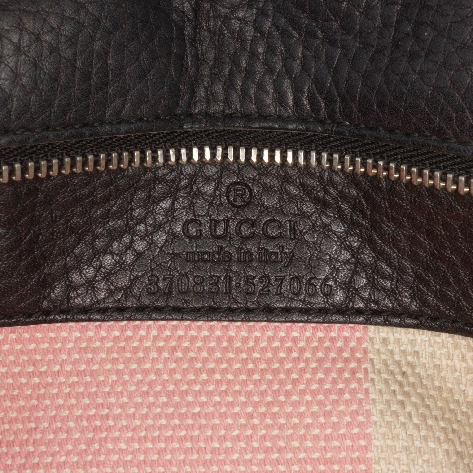 Small Leather Bamboo Daily Satchel