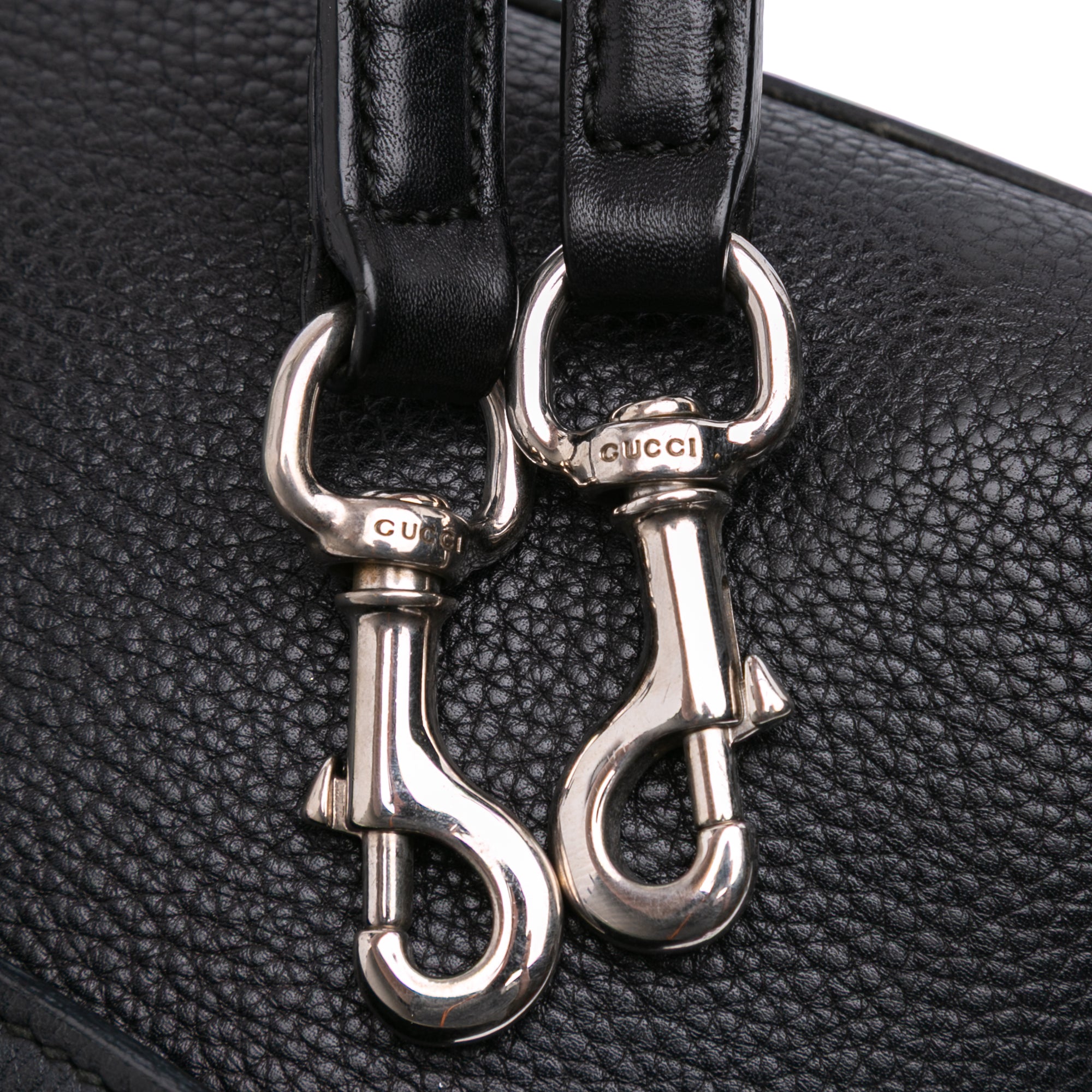 Small Leather Bamboo Daily Satchel