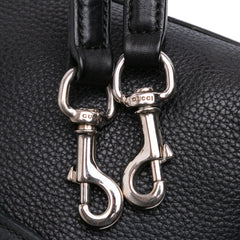 Small Leather Bamboo Daily Satchel