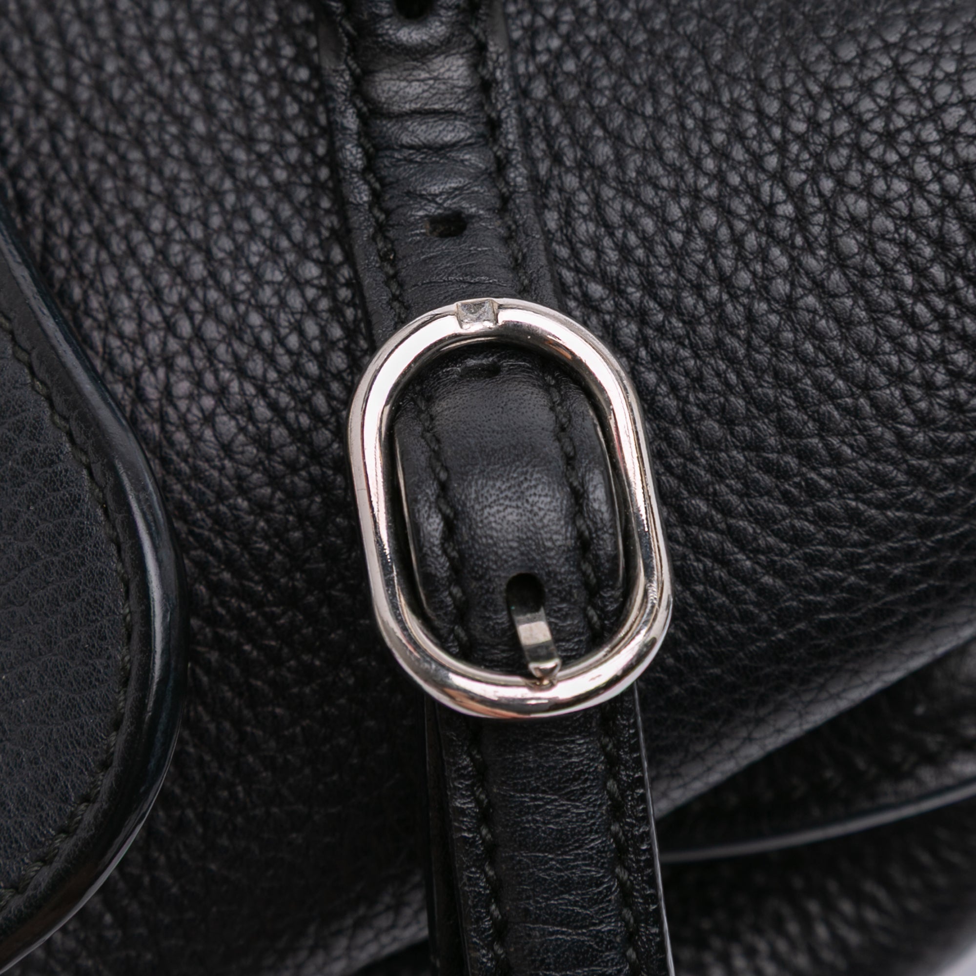 Small Leather Bamboo Daily Satchel