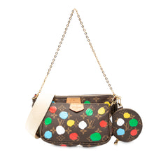 Yayoi Kusama Monogram Painted Dots Multi Pochette Accessoires