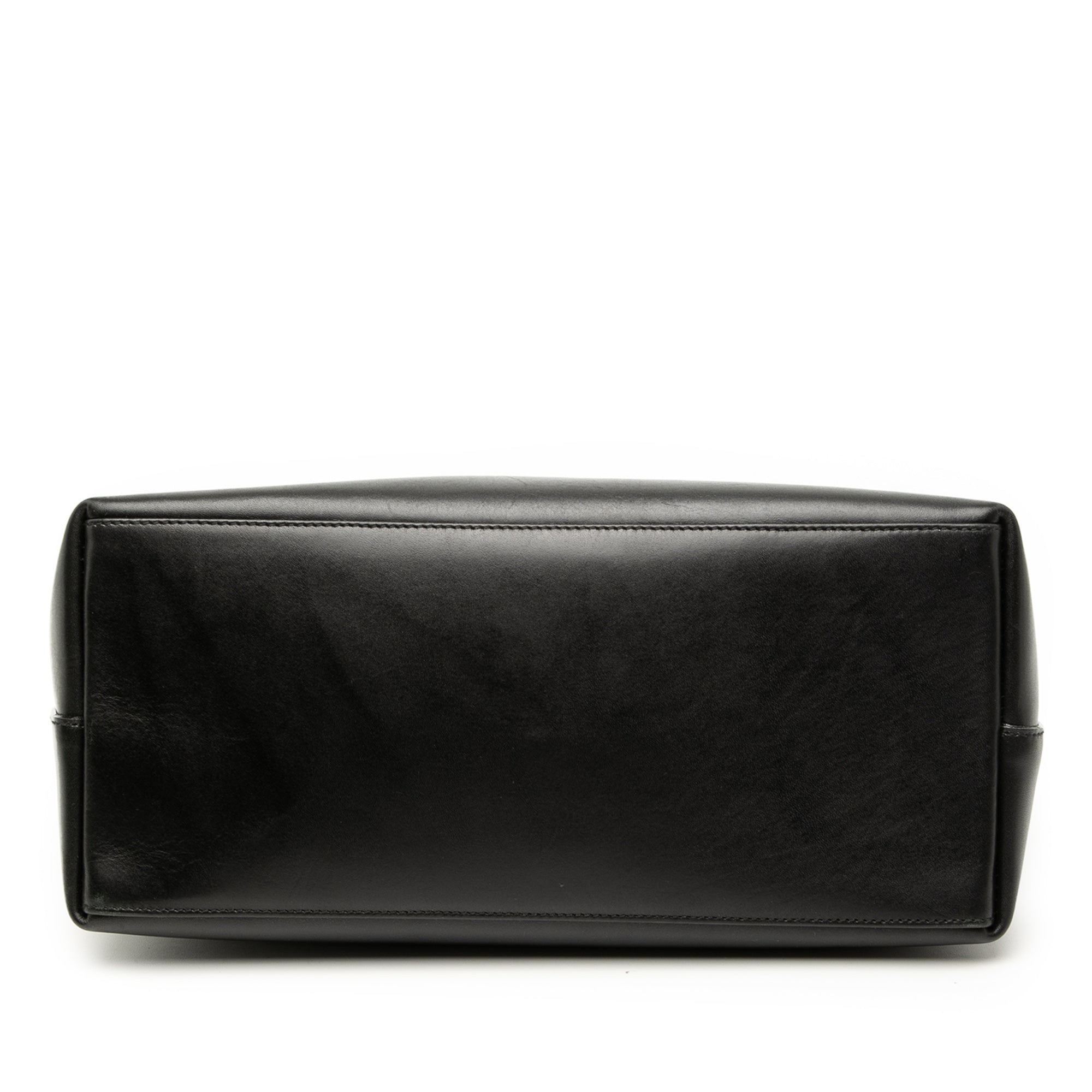 Leather Bamboo Shoulder Bag