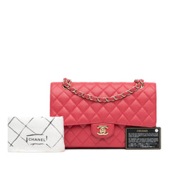 Medium Classic Caviar Double Flap