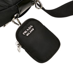 Re-Nylon & Spazzolato Pocket Crossbody