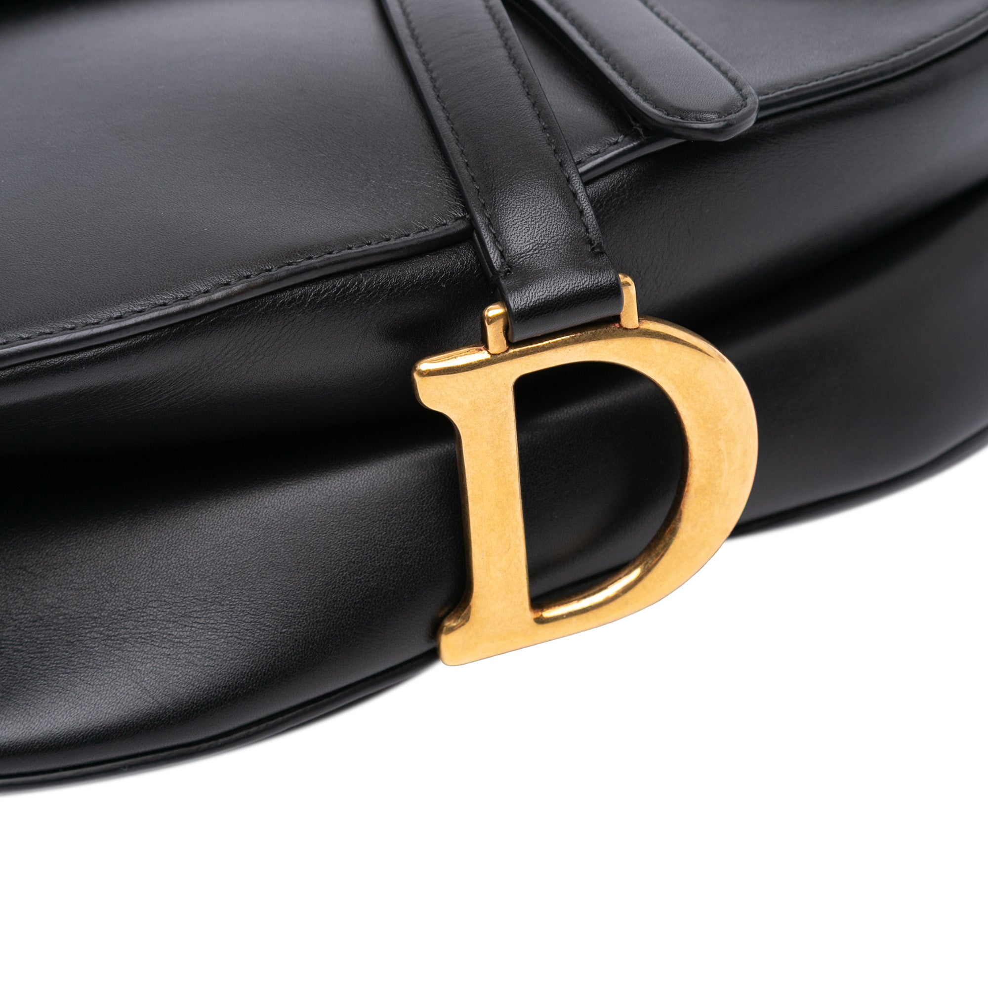 Smooth Calfskin Saddle Bag