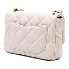 Small Quilted Lambskin Funky Town Flap