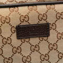 GG Canvas Web Duffle Bag