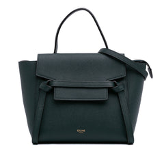 Nano Grained Calfskin Belt Bag