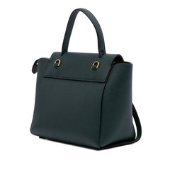 Nano Grained Calfskin Belt Bag
