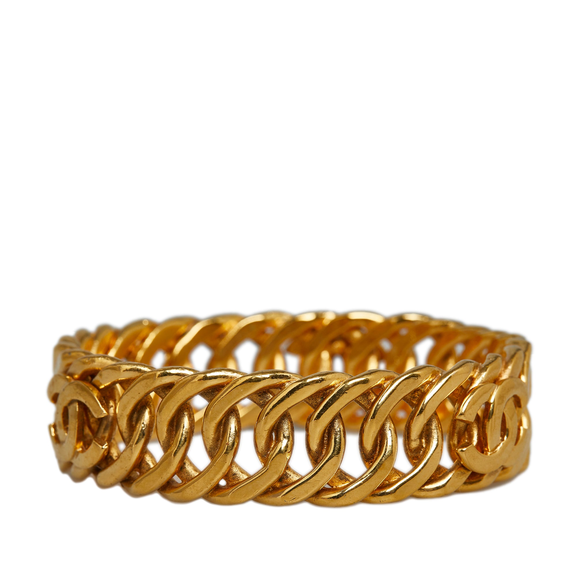 CC Gold-Tone Bangle