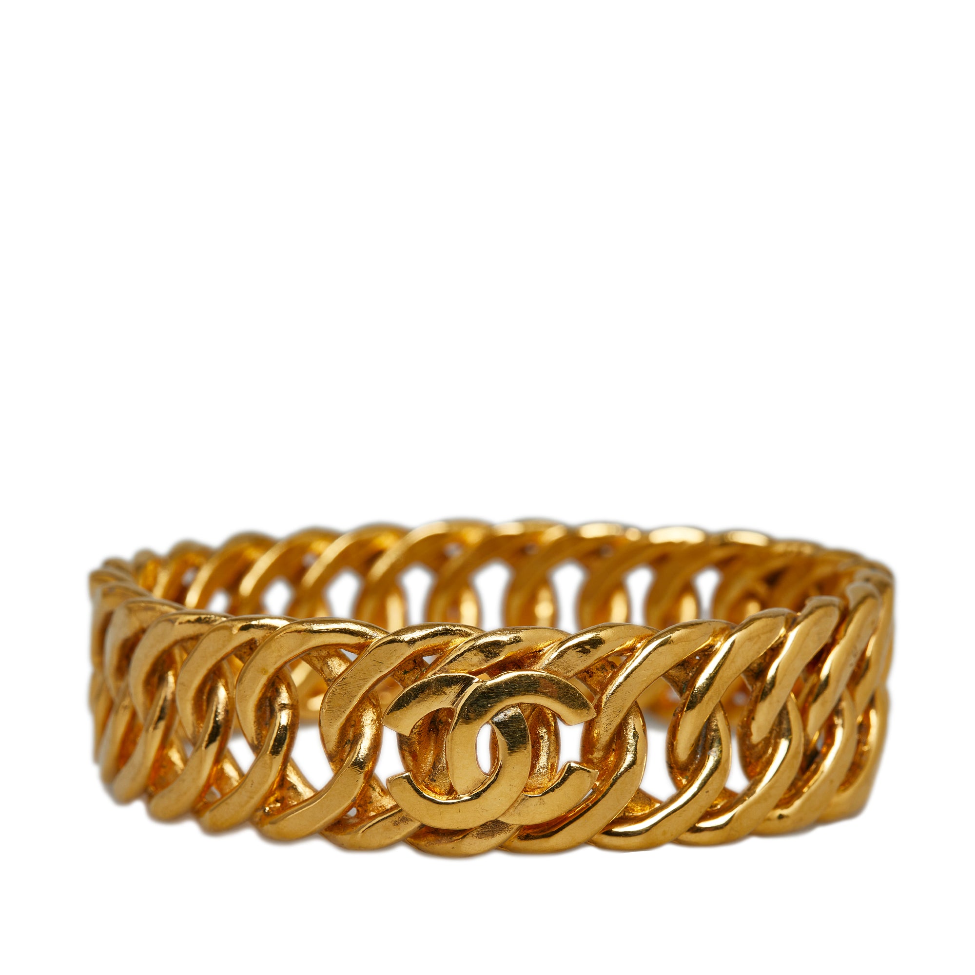 CC Gold-Tone Bangle