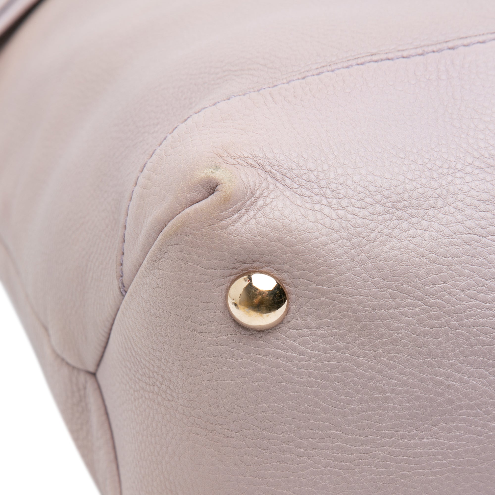 Large Pebbled Calfskin Sunset Tote