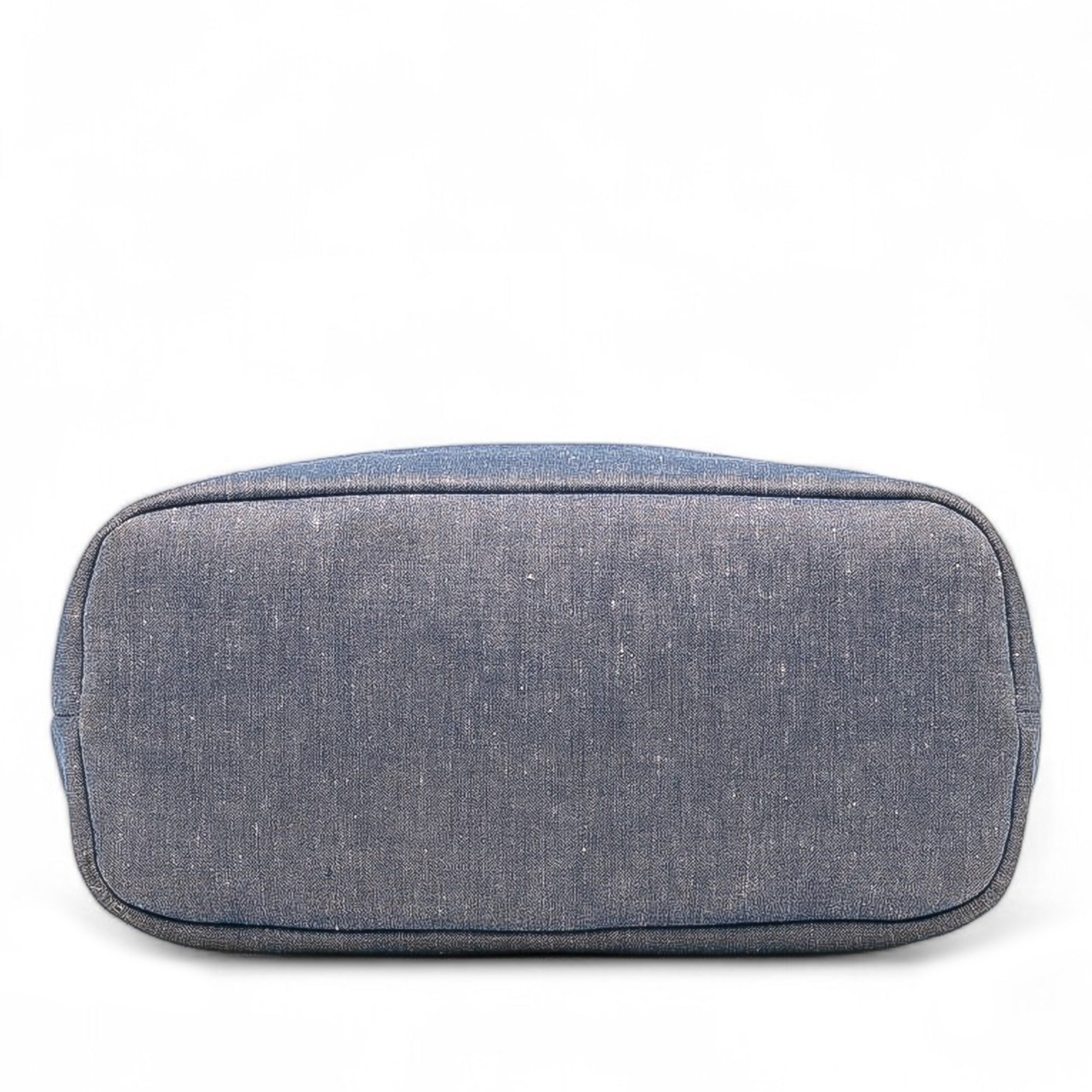 Quilted Denim Medallion Backpack