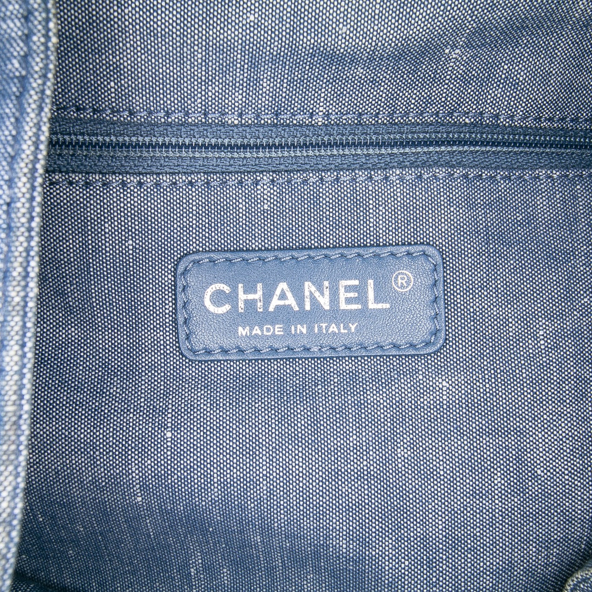 Quilted Denim Medallion Backpack