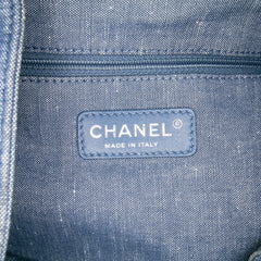 Quilted Denim Medallion Backpack