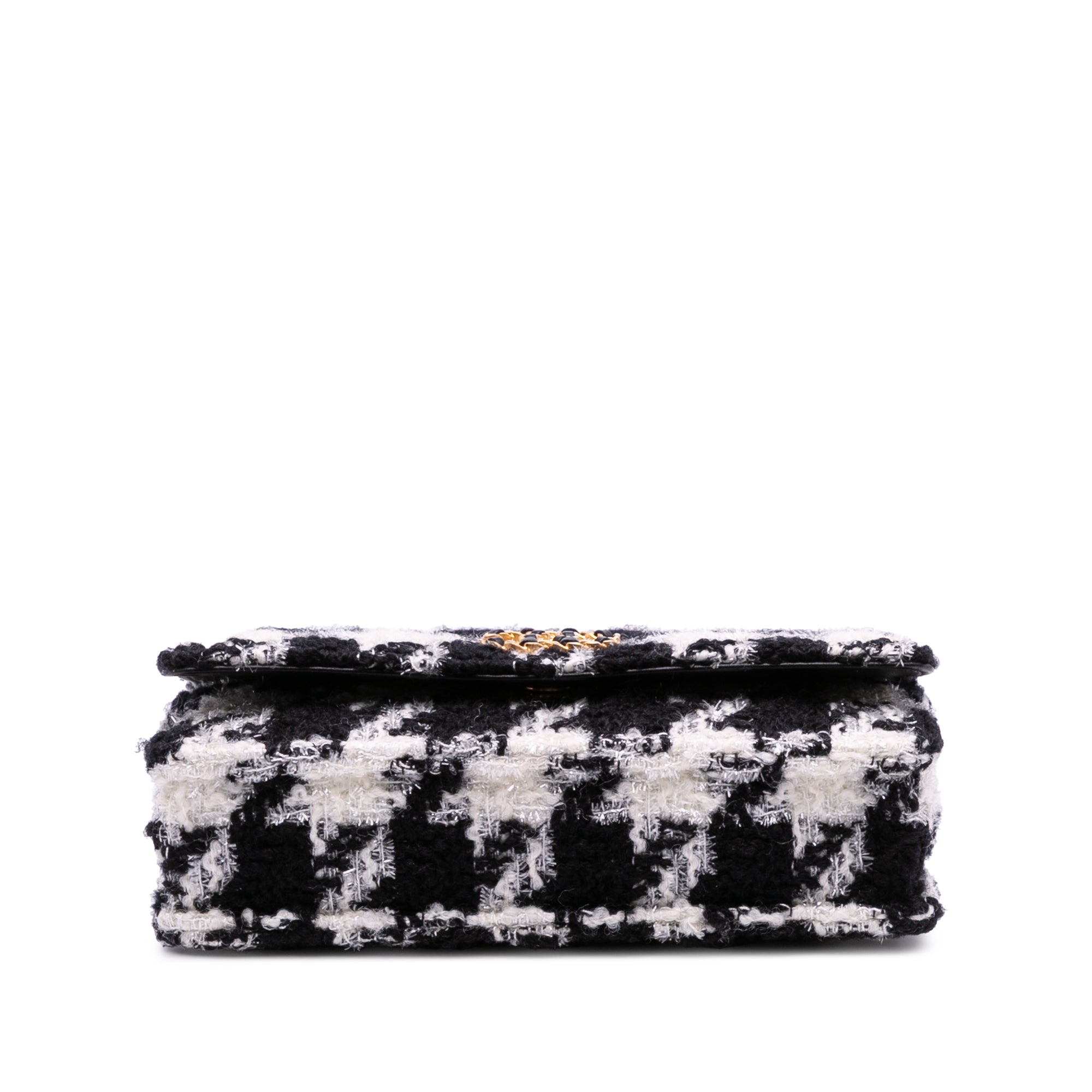 Houndstooth Tweed 19 Wallet On Chain