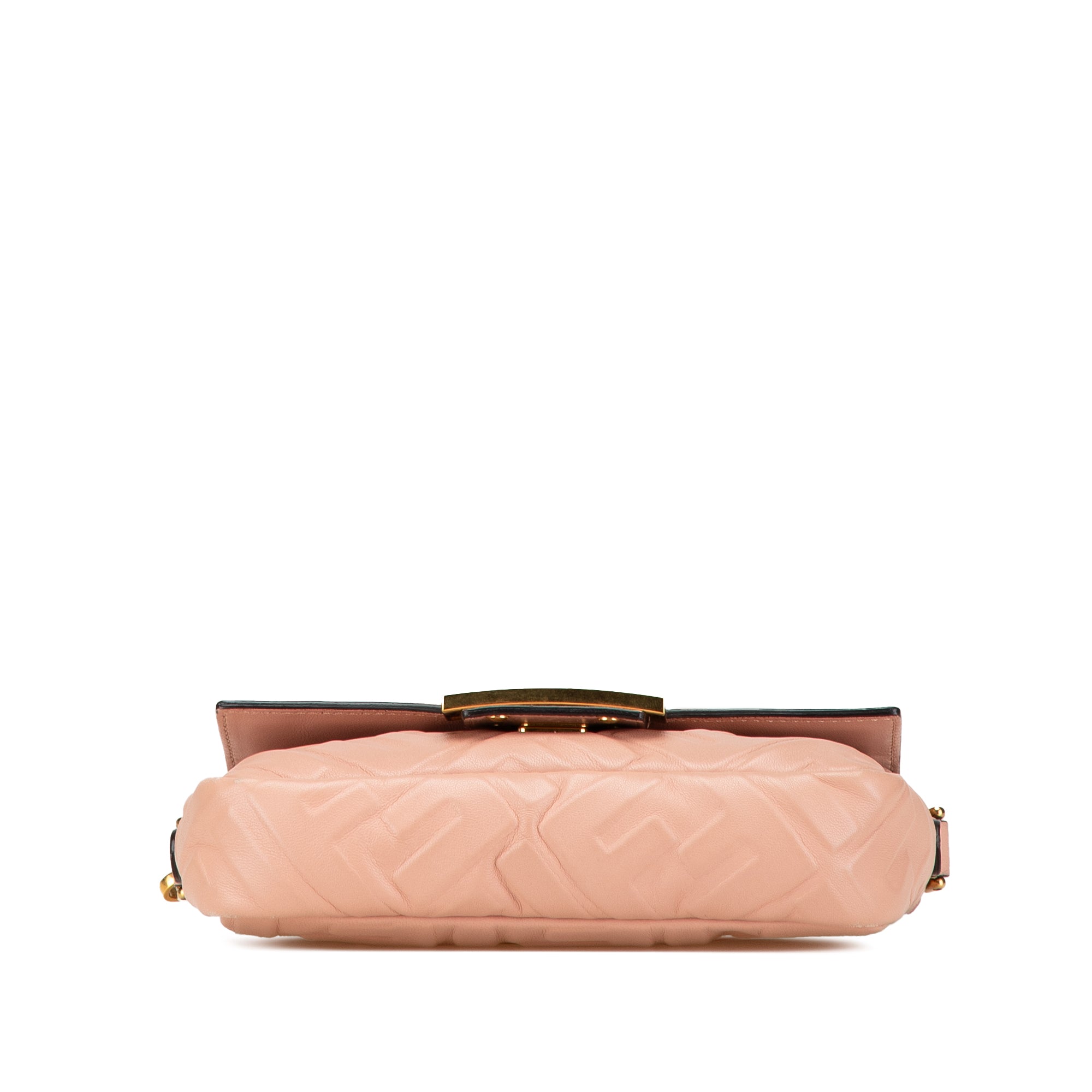 Mini Embossed Zucca Baguette Satchel