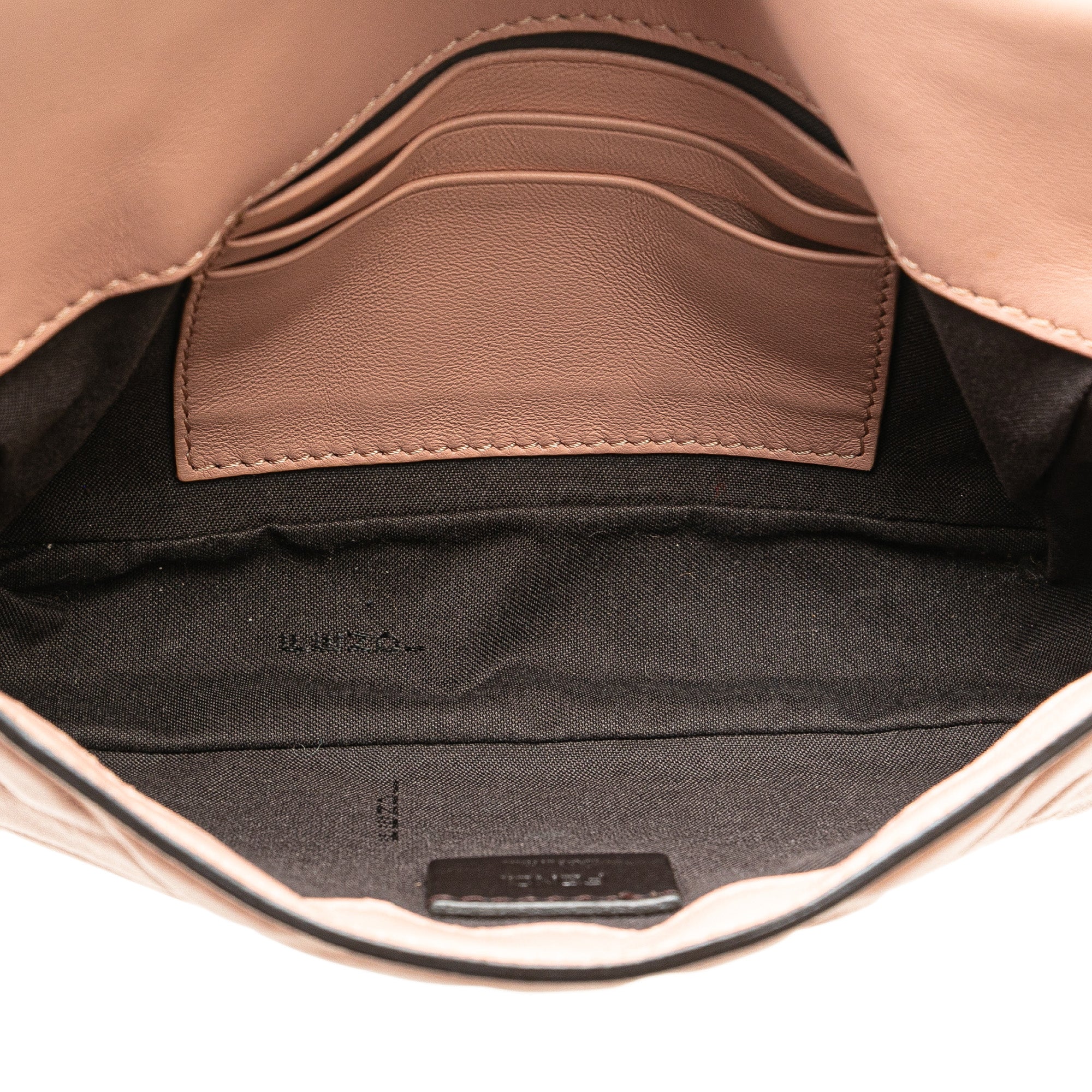 Mini Embossed Zucca Baguette Satchel