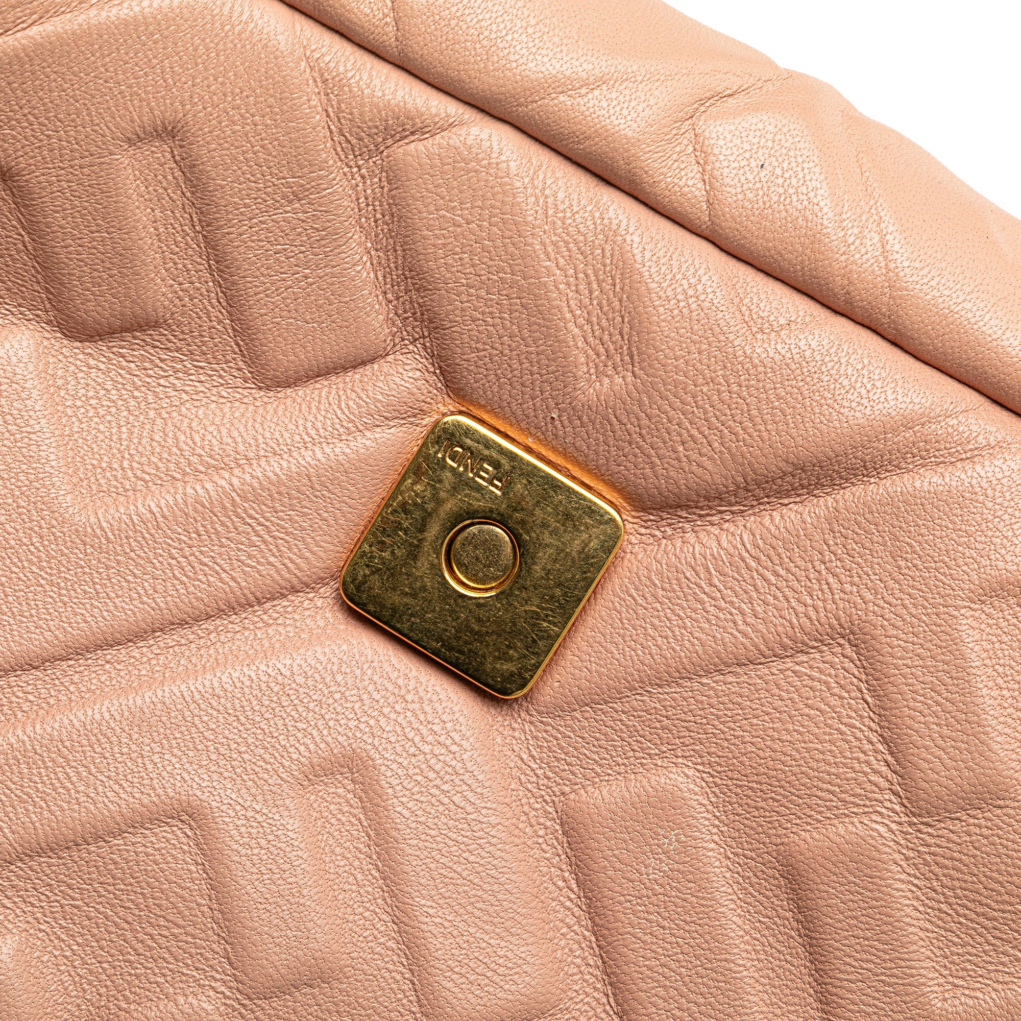 Mini Embossed Zucca Baguette Satchel