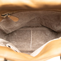 Calfskin Intrecciato Paglia Tote