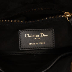 Mini Lambskin Cannage Studded Supple Lady Dior