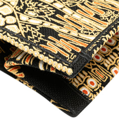 Large Canvas Embroidered Dior Animals Giraffe Book Tote