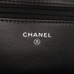 Quilted Suede Cocostellar Wallet on Chain