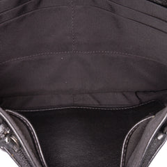 CC Quilted Lambskin Full Flap Wallet on Chain