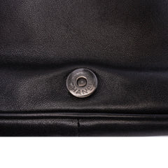 CC Quilted Lambskin Full Flap Wallet on Chain