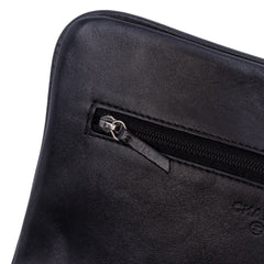 CC Quilted Lambskin Full Flap Wallet on Chain