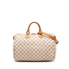 Damier Azur Speedy Bandouliere 35