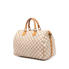 Damier Azur Speedy Bandouliere 35