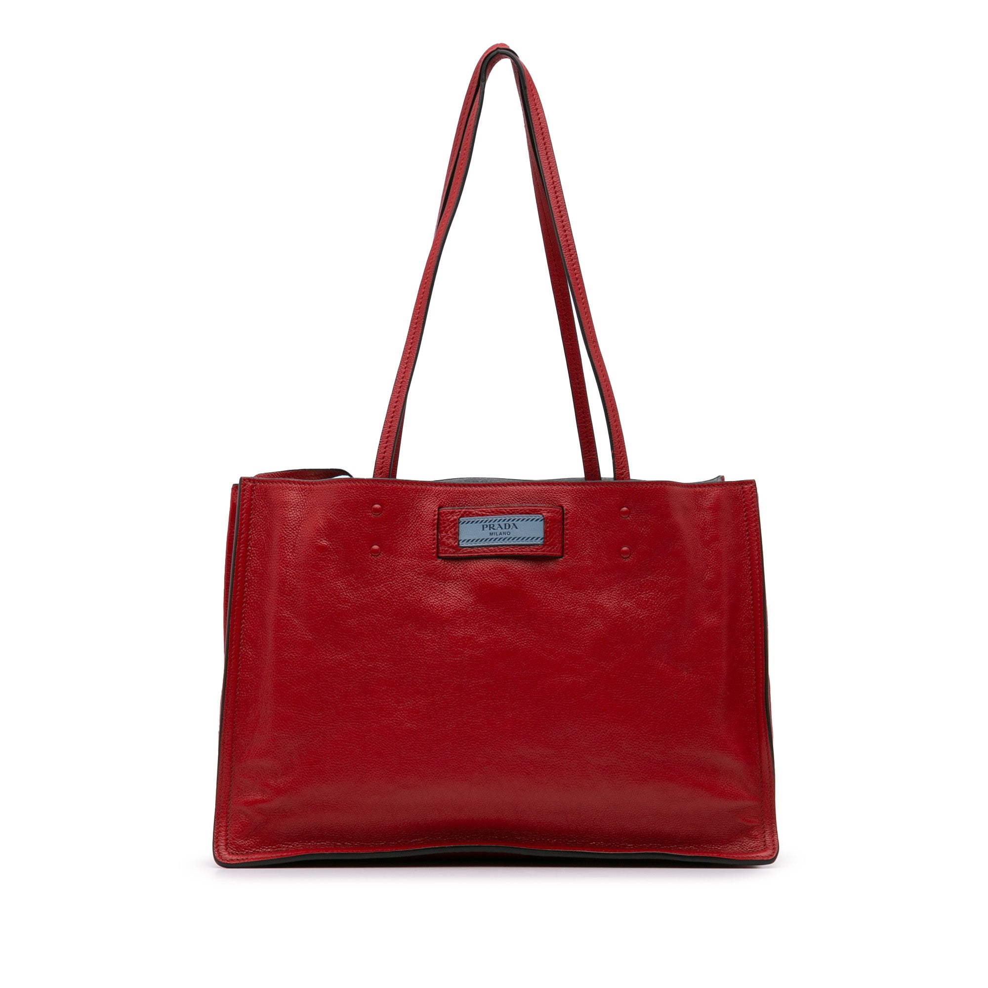 Glace Calf Etiquette Tote
