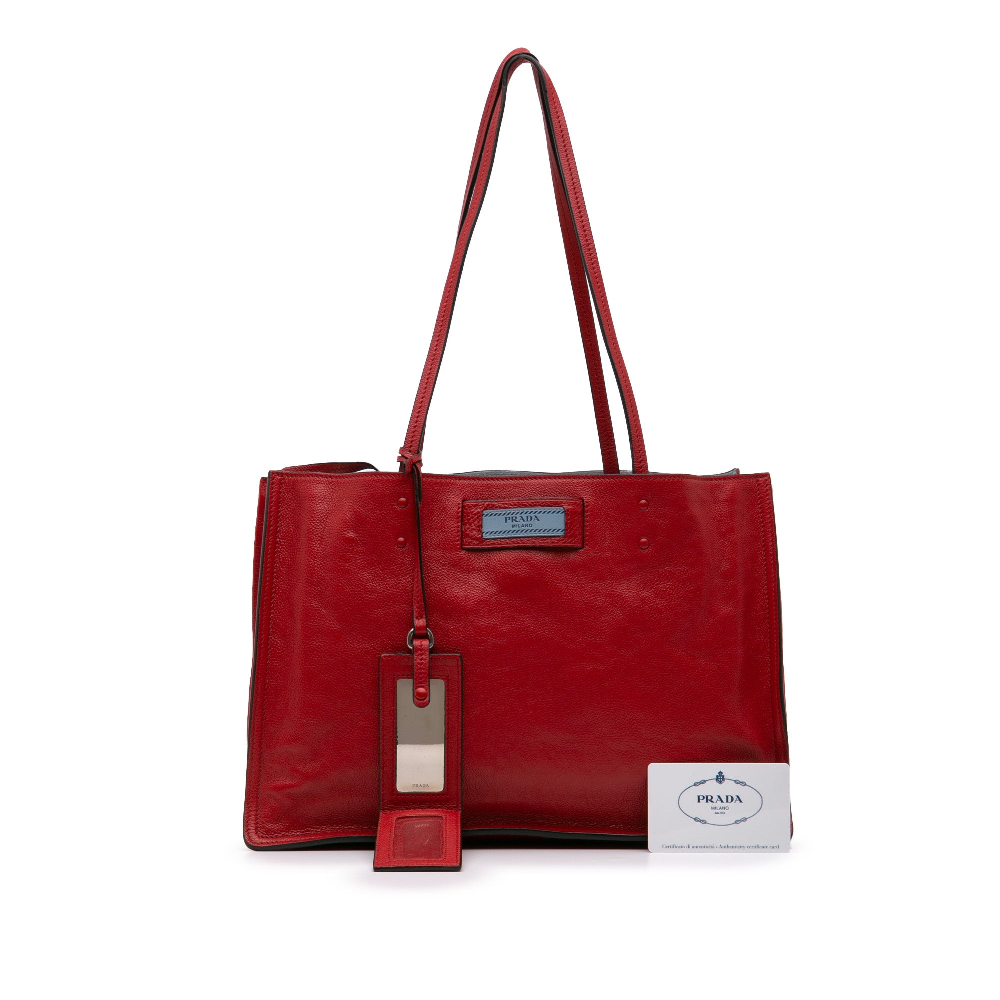 Glace Calf Etiquette Tote