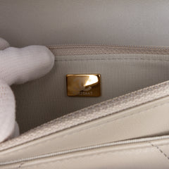 Quilted Lambskin 19 Wallet on Chain