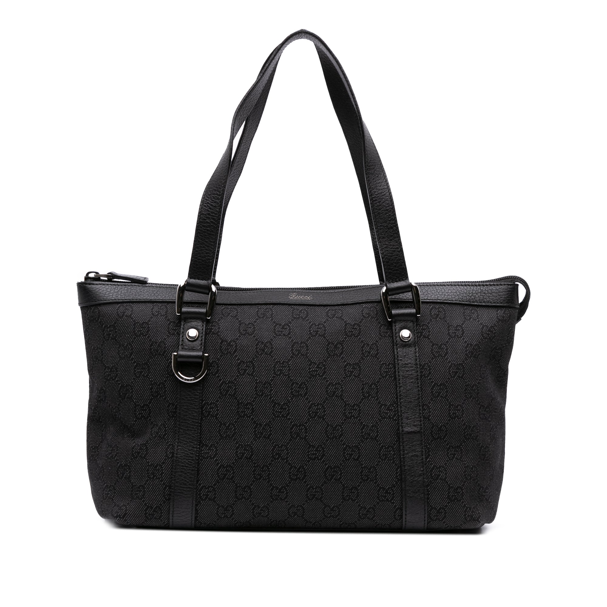 GG Denim Abbey D Ring Tote