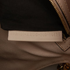 Zucca Embroidered Baguette Satchel