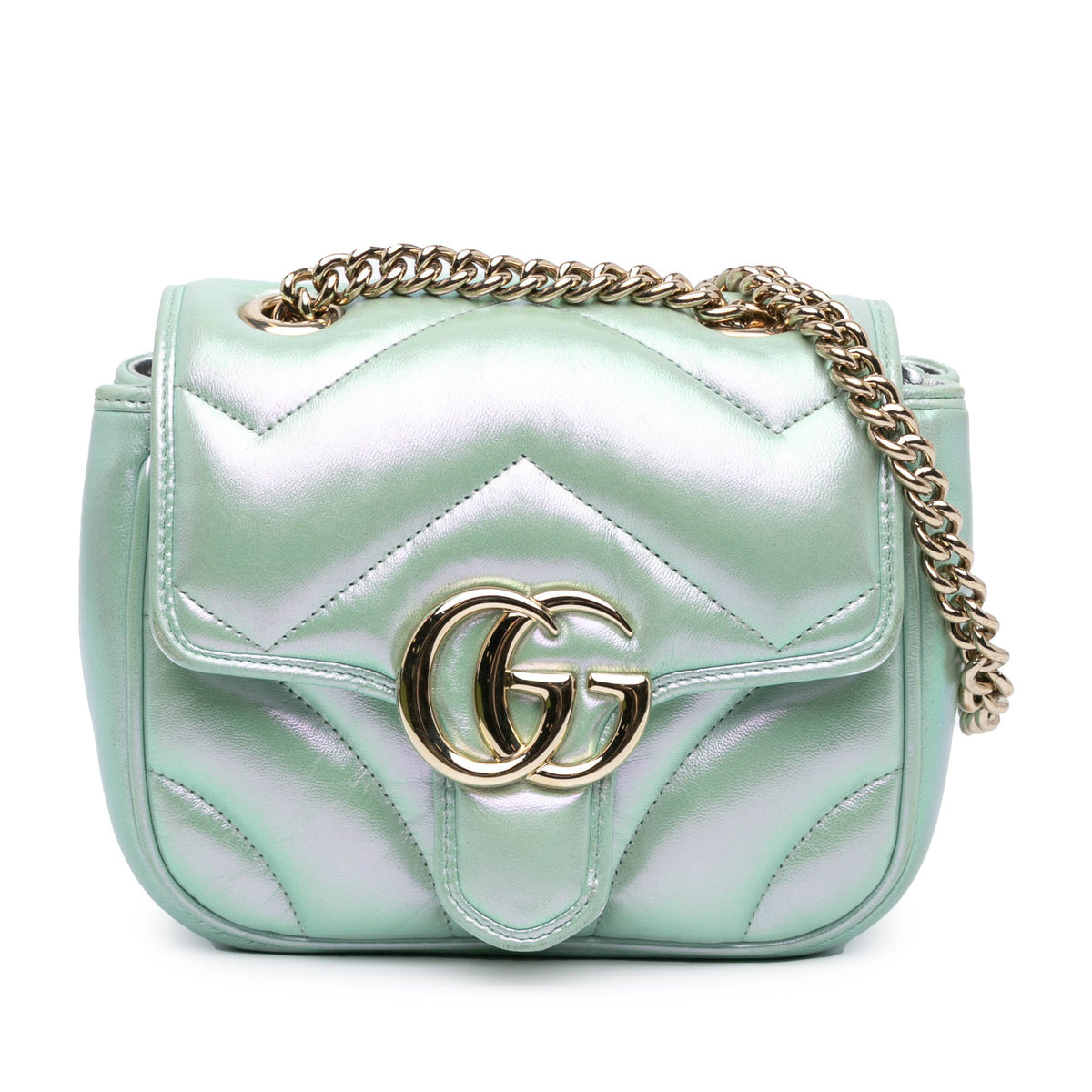 Mini GG Marmont Matelasse Shoulder Bag