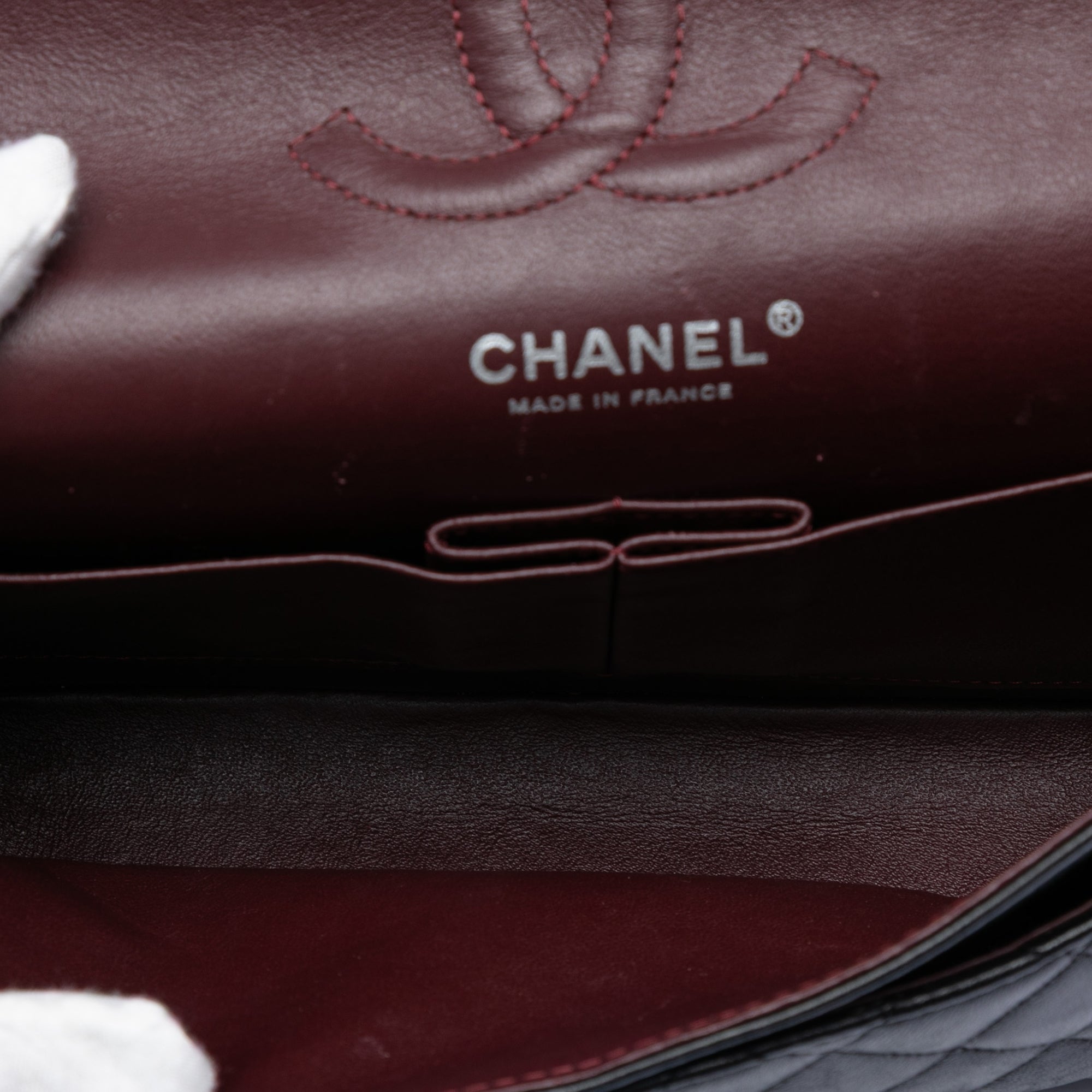 Medium Classic Lambskin Double Flap