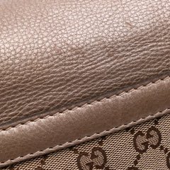 GG Canvas Bella Flap Satchel