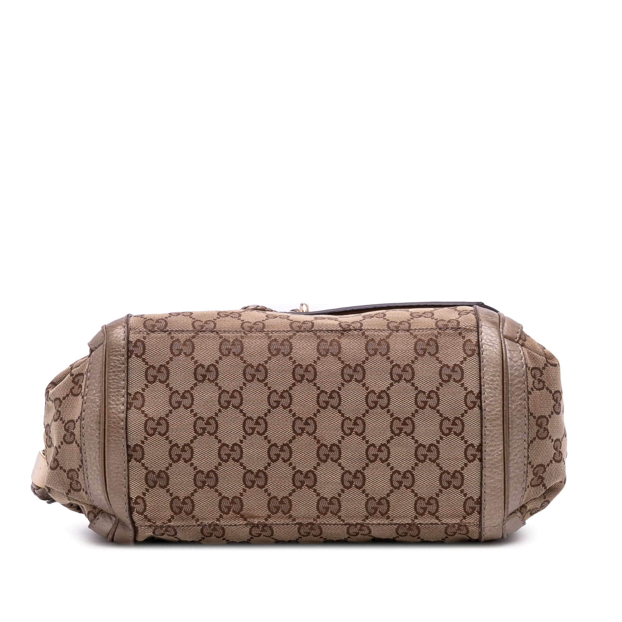 GG Canvas Bella Flap Satchel